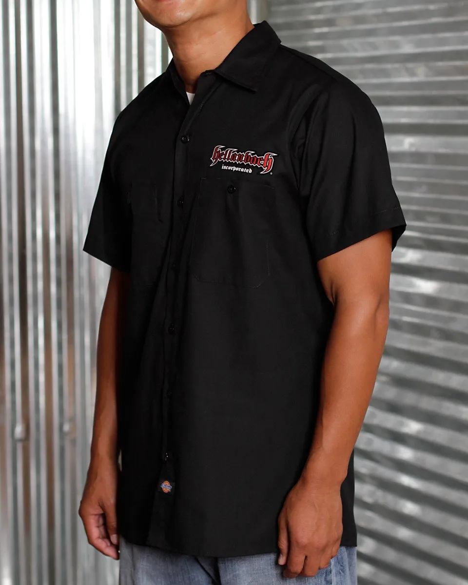 3D Work Shirt - Black/Red