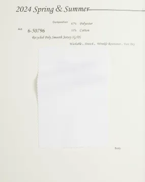 6-50796 Garment Dyed Recycled Poly Smooth Jersey