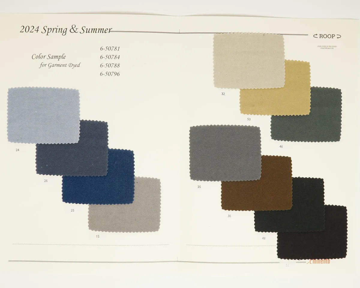 6-50796 Garment Dyed Recycled Poly Smooth Jersey