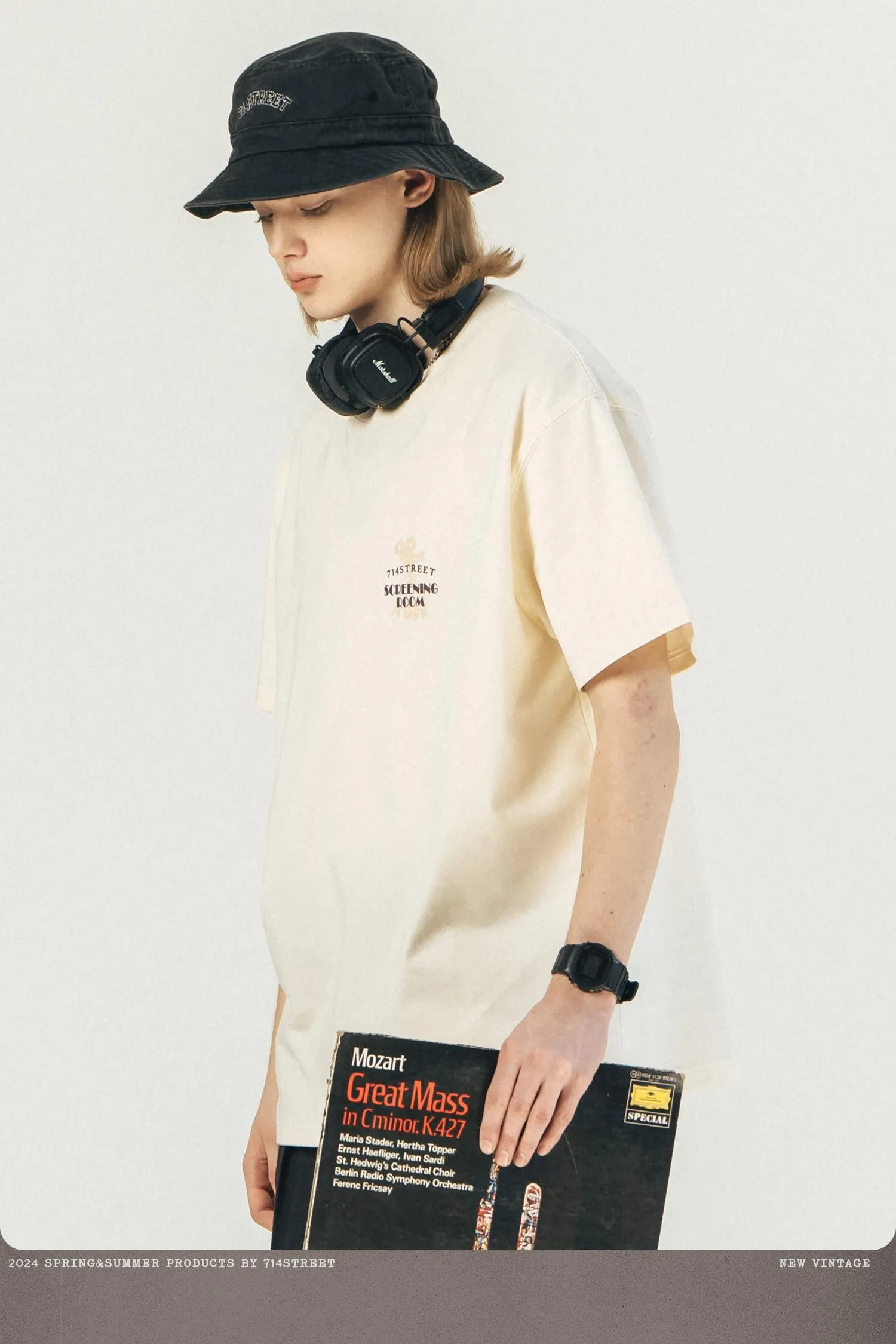 714STREET オリジナルプリントTシャツ 714ST019