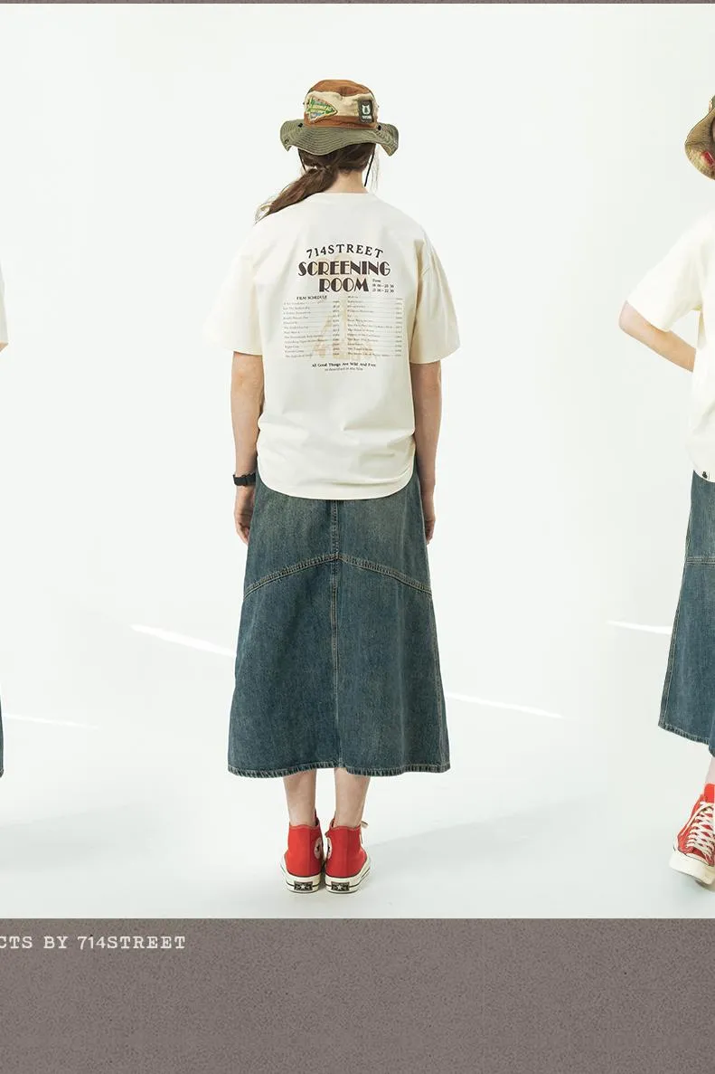 714STREET オリジナルプリントTシャツ 714ST019