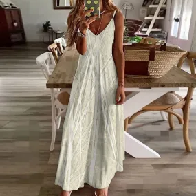 Alabaster Akaroa Sling Ankle Long Dress
