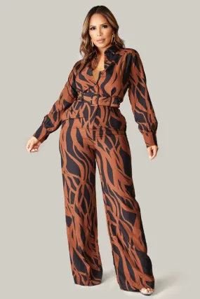 Amani Belted Jumpsuit