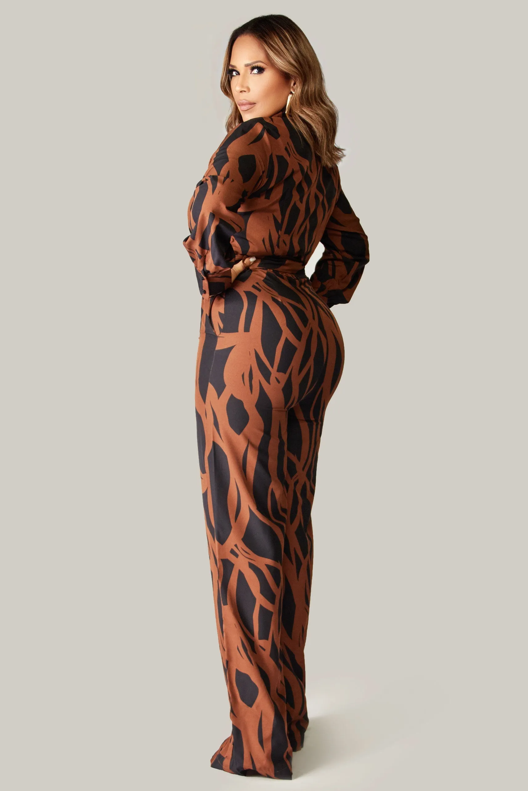 Amani Belted Jumpsuit