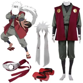 Anime cosplay Jiraii-yaA Cosplay Kimono suit Costume Whole Set comic cosplay  Halloween costumes
