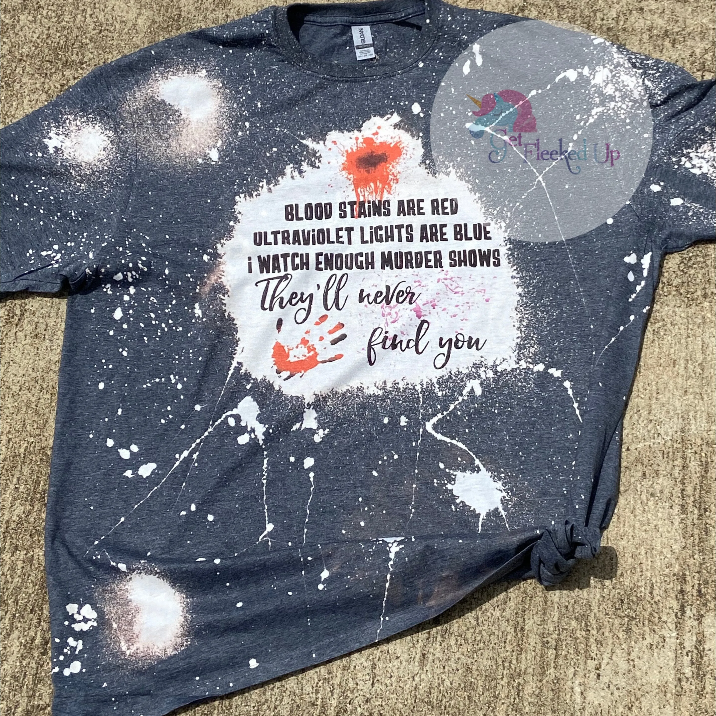 Blood Stains are Red