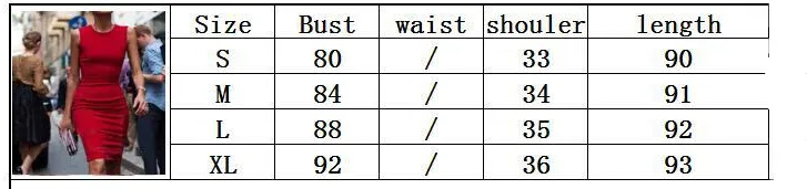 Bodycon Scoop Pure Color Sleeveless Knee-length Dress