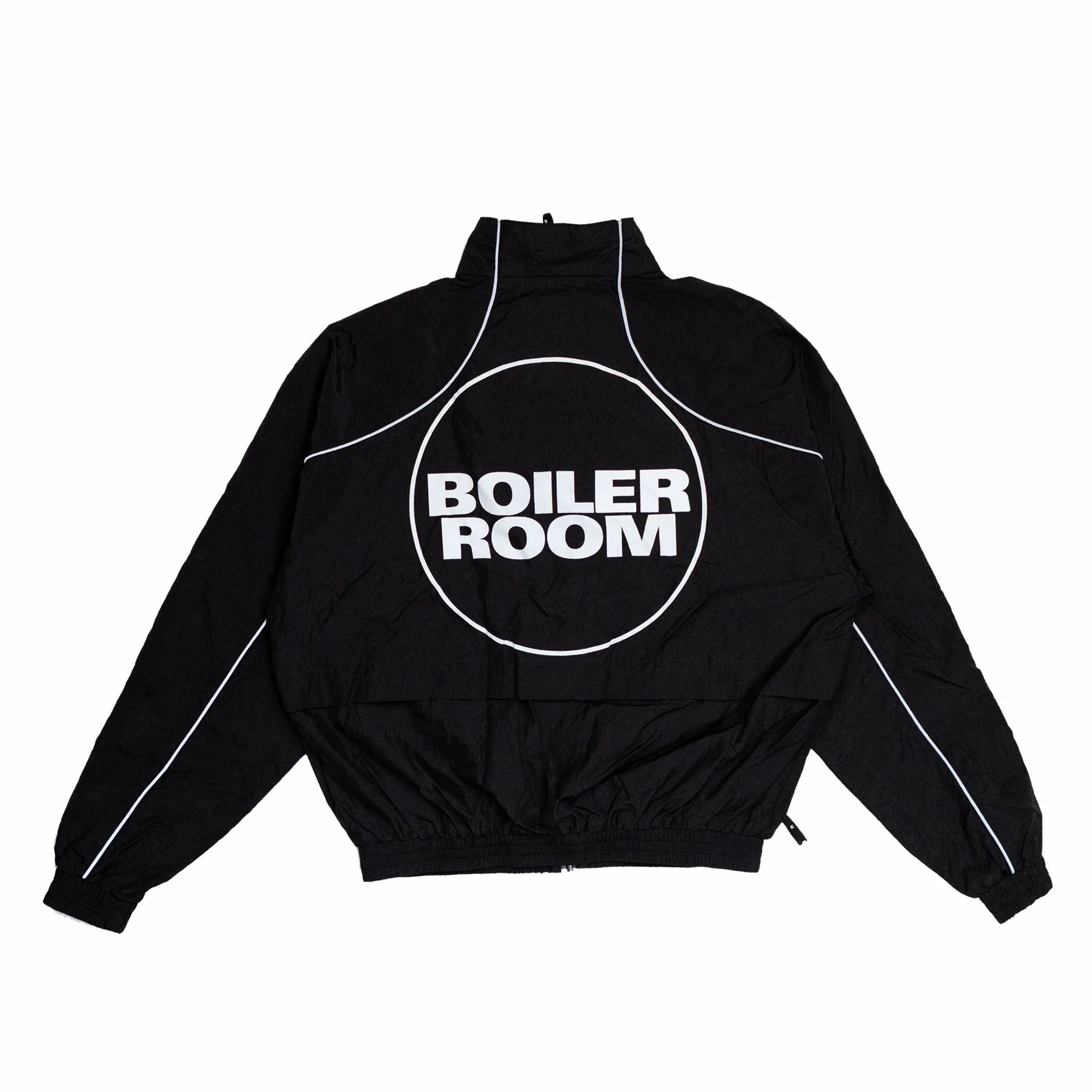 Boiler Room Shell Track Jacket (Black)