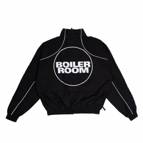 Boiler Room Shell Track Jacket (Black)