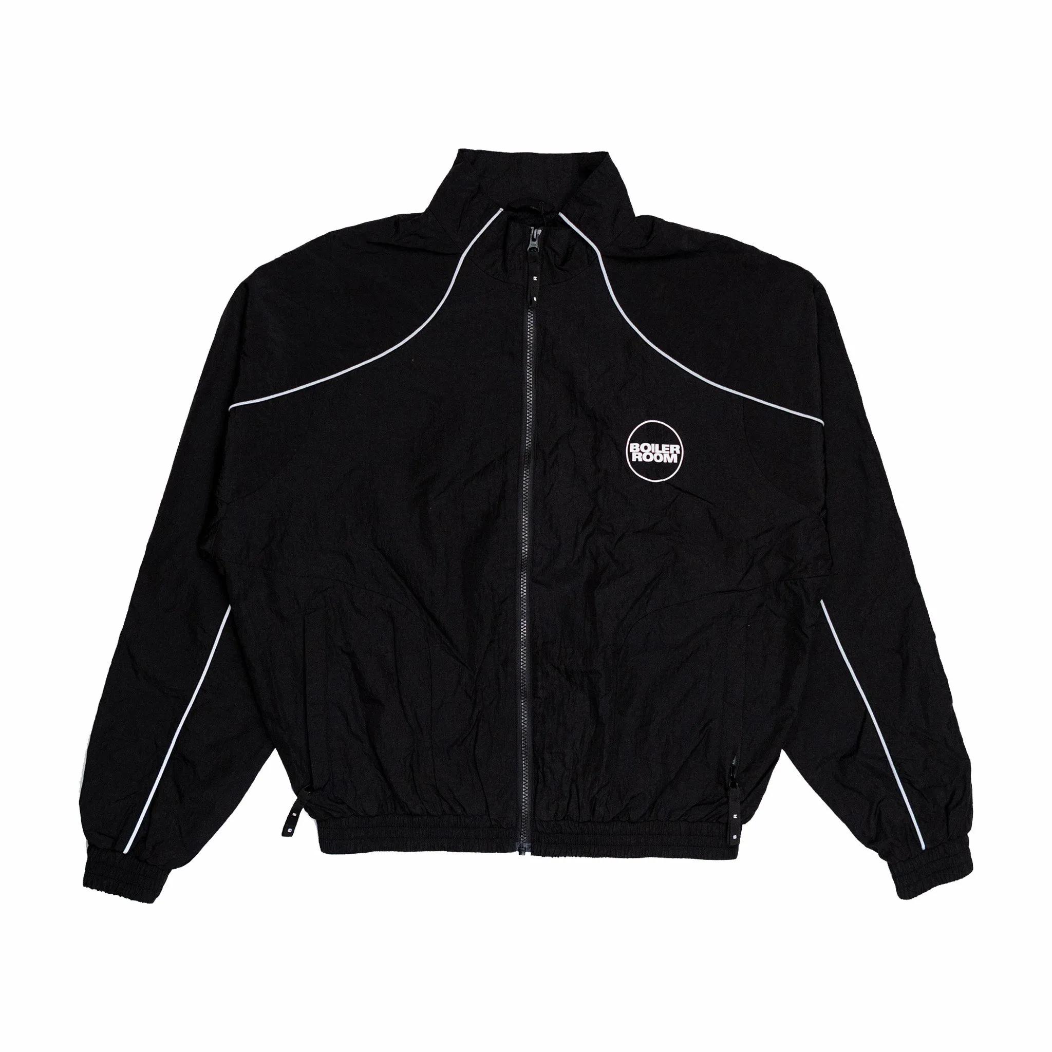 Boiler Room Shell Track Jacket (Black)