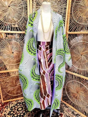 Brand New Ankara Vilsco Kimono Jacket