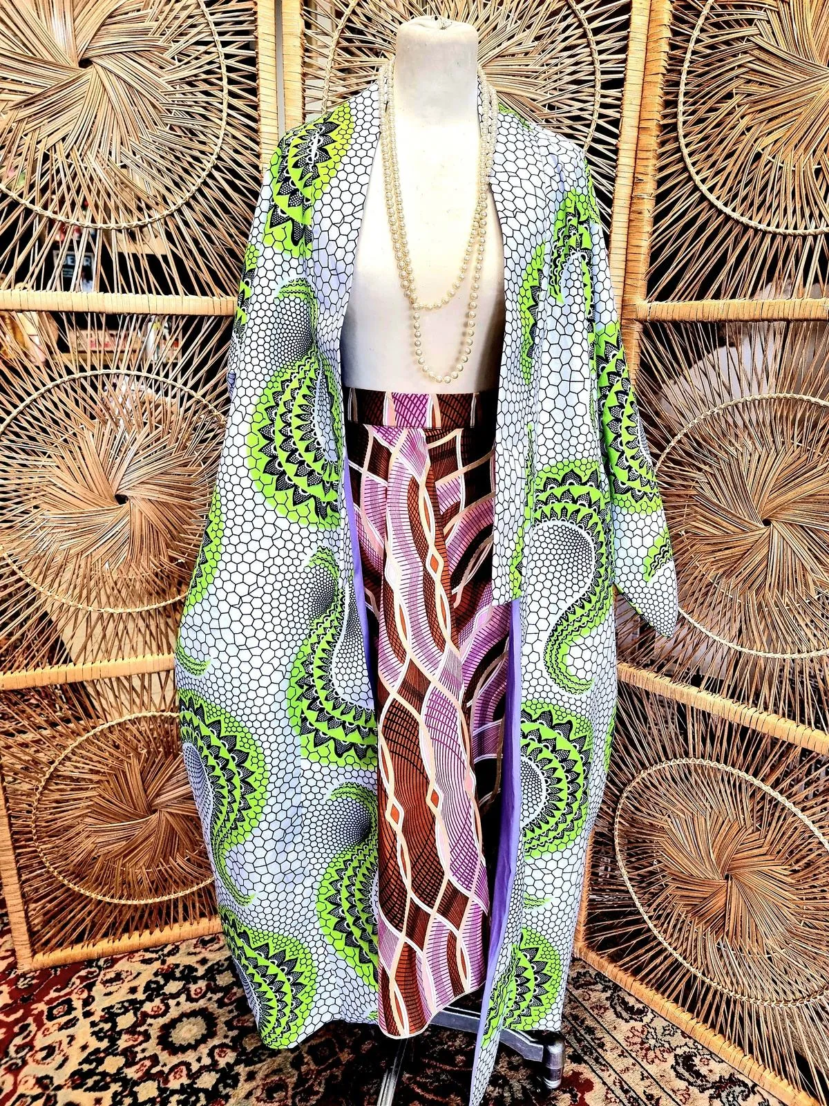 Brand New Ankara Vilsco Kimono Jacket