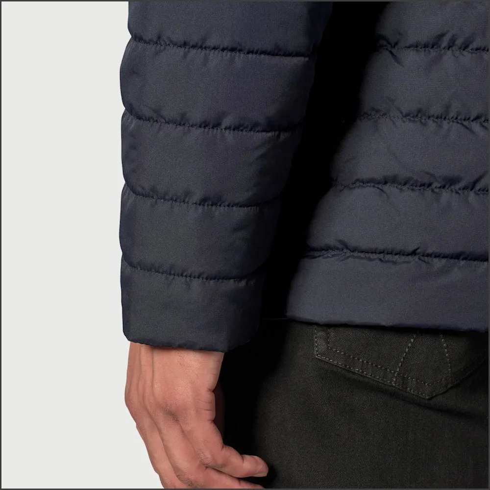 Brook Taverner Orlando Navy Quilted Puffer Jacket Casual==