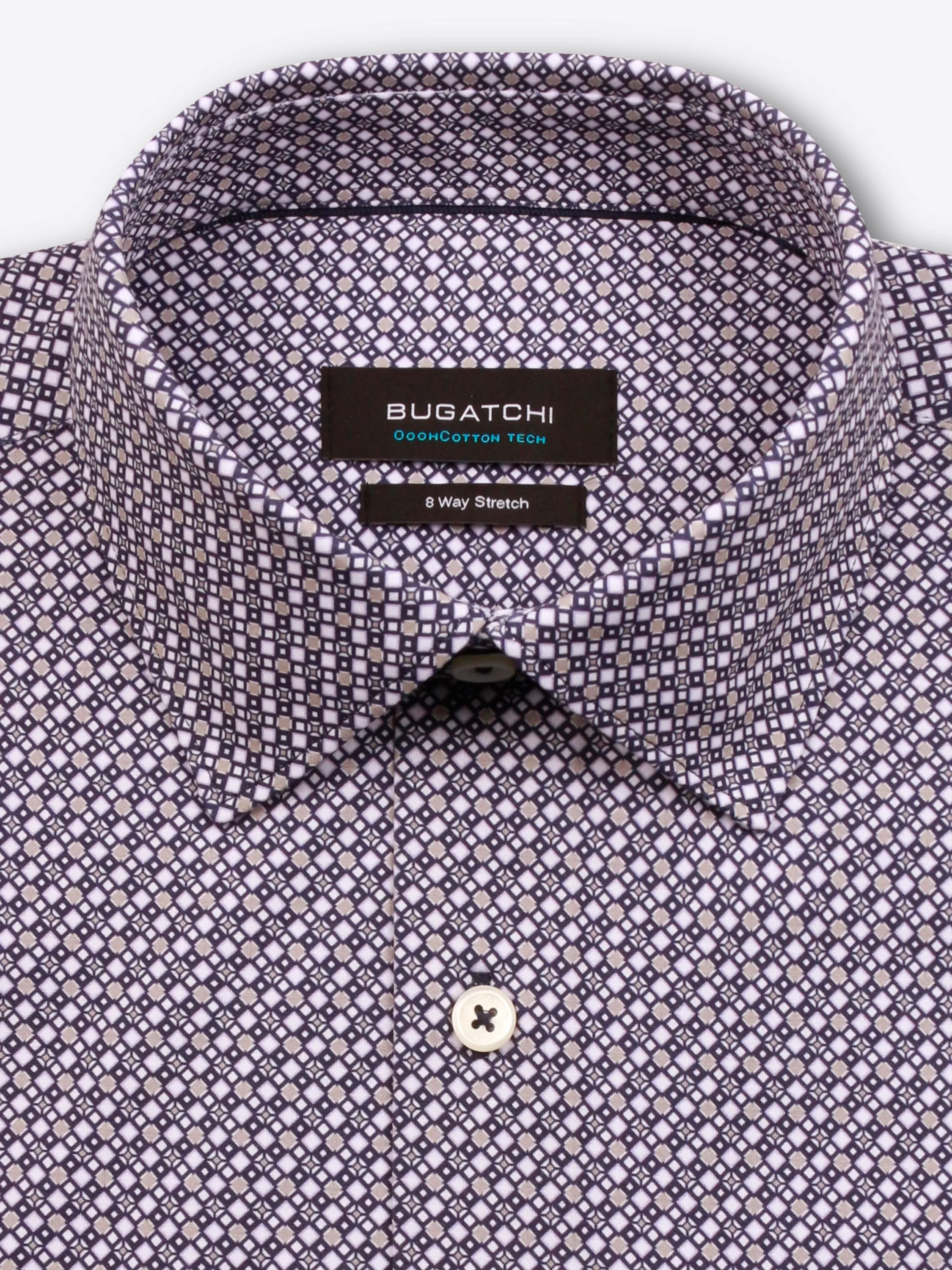 Bugatchi Diamond OoohCotton® Shirt
