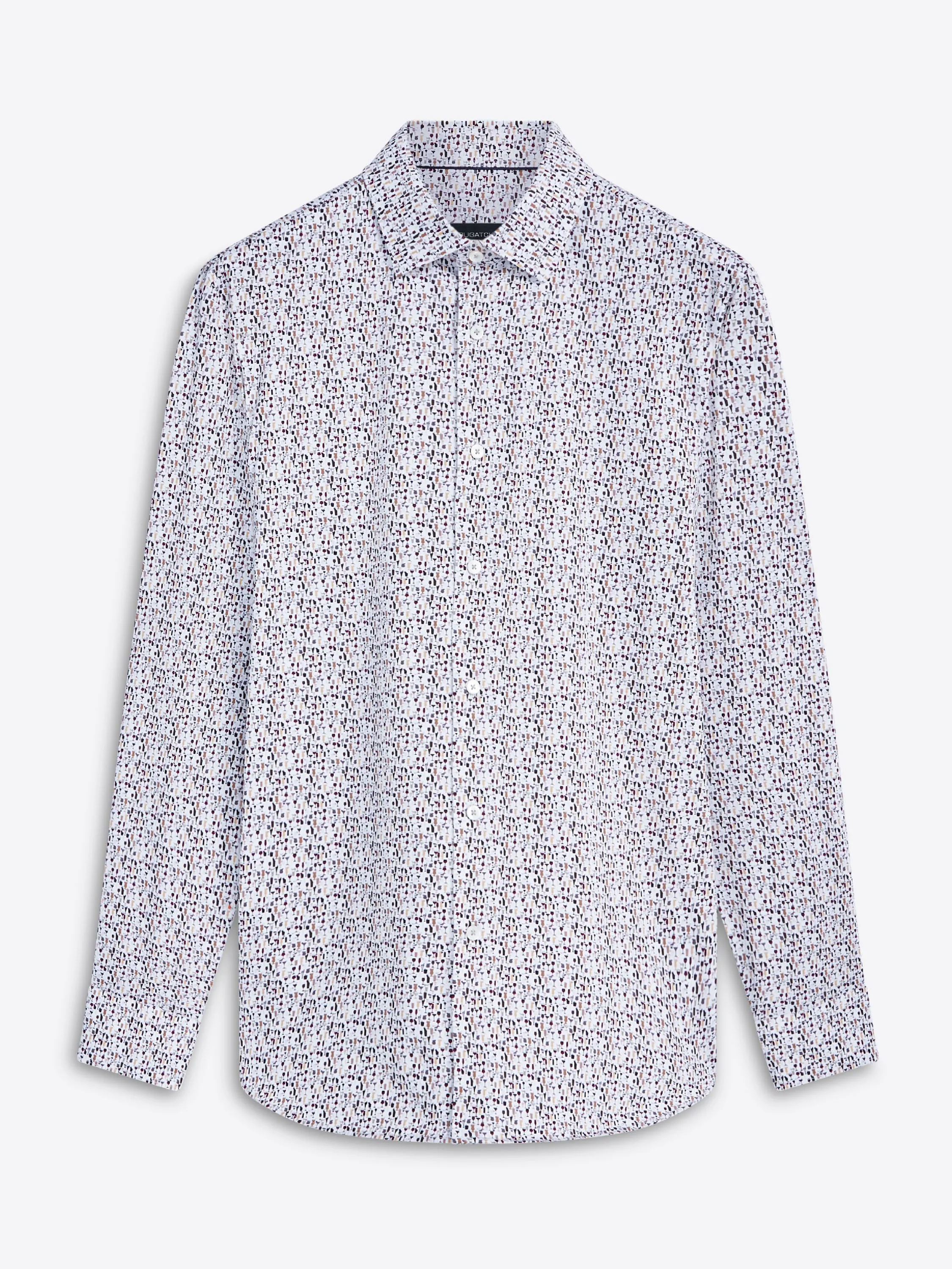 Bugatchi - Long Sleeve - Modern Fit - OOOHCotton Tech - 8 way Stretch - CF9093K60