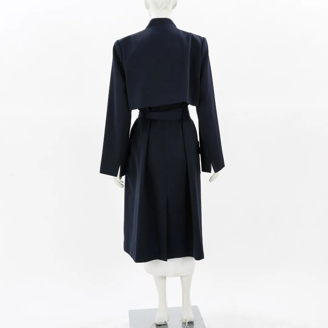 Carla Zampatti Satin Trench Coat Size 16