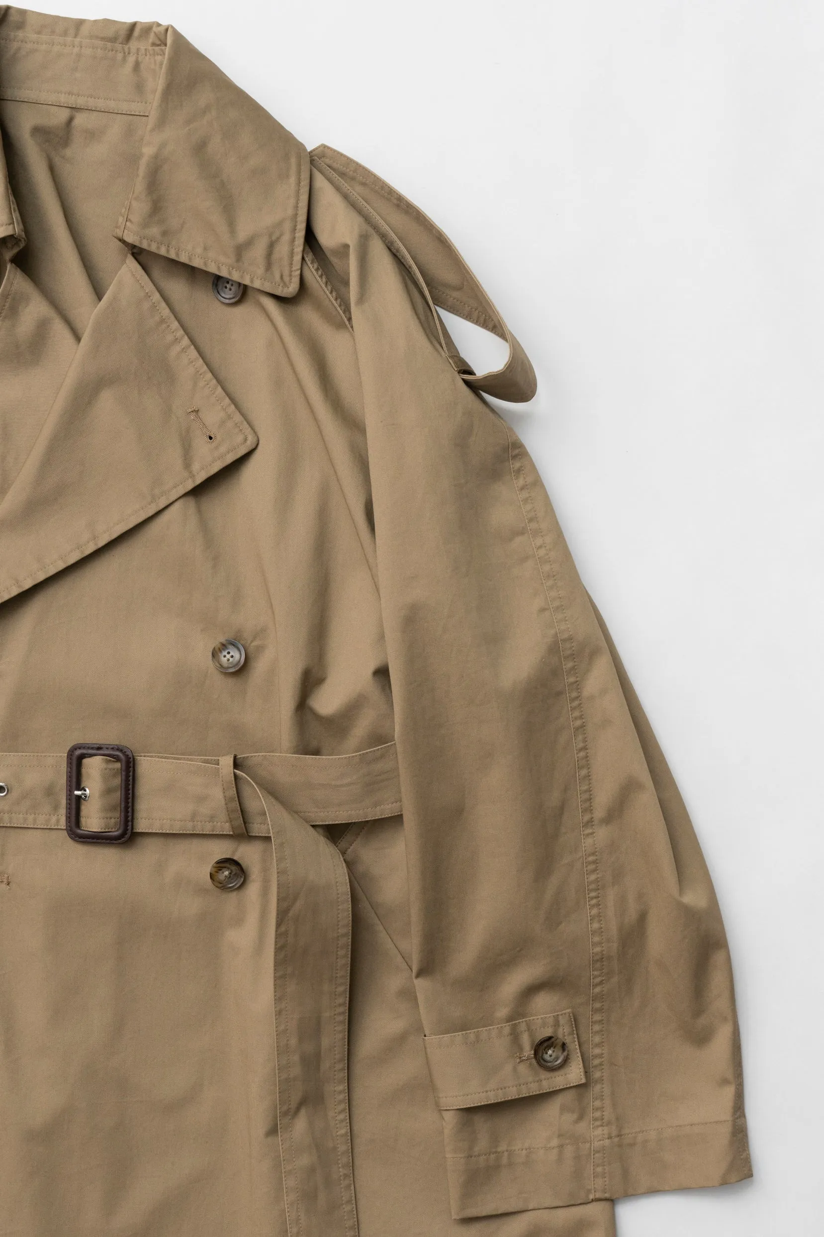 Cut-out Trench Coat
