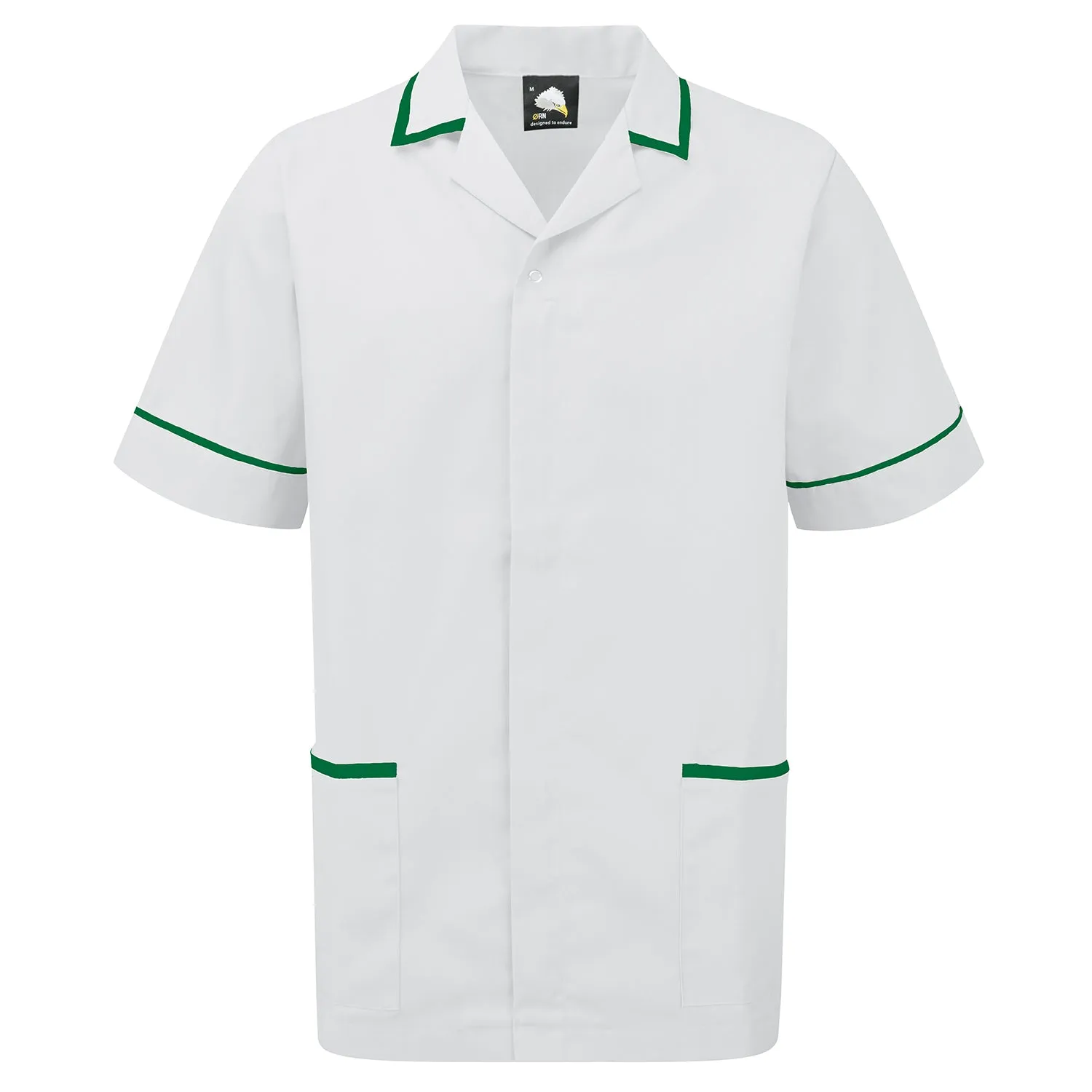 Darwin Male Tunic | White - Black