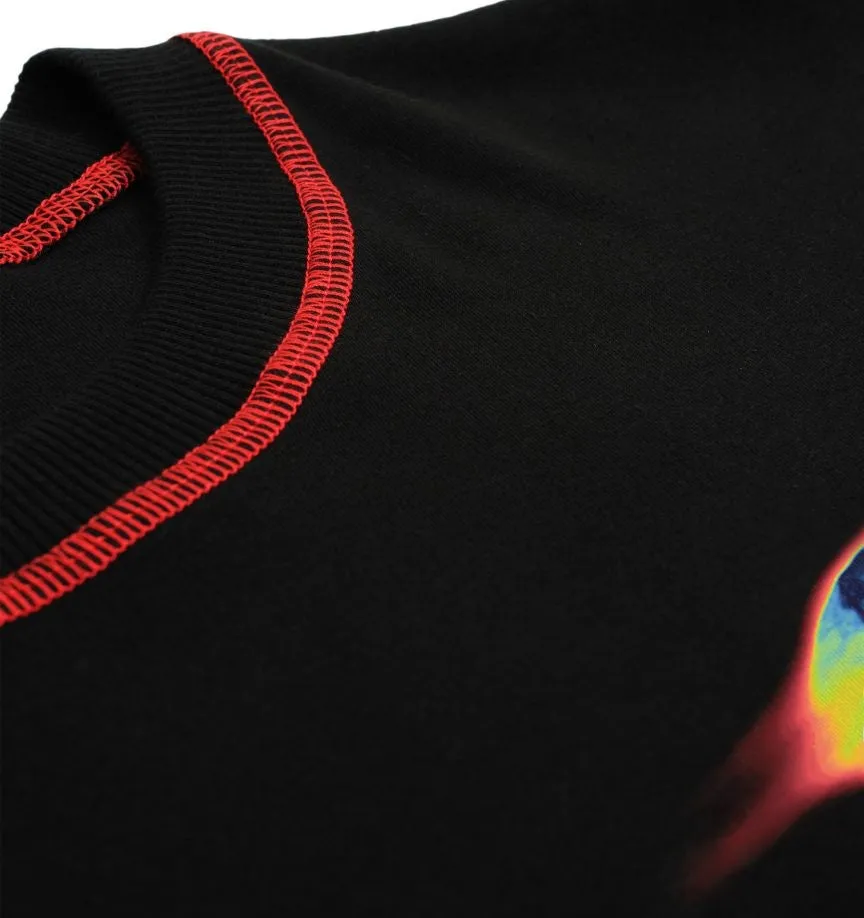Dissyco | Thermal Skull Black Tee