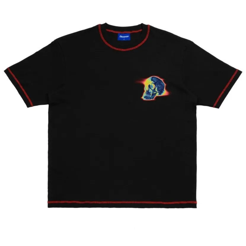 Dissyco | Thermal Skull Black Tee
