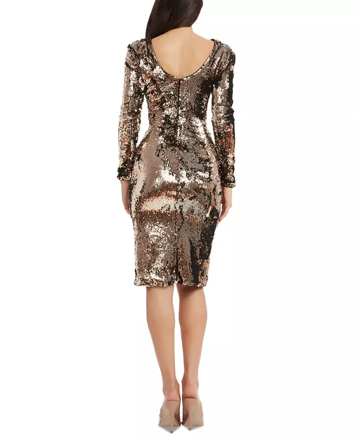 Dress the Population Natalie Sequined Bodycon Dress