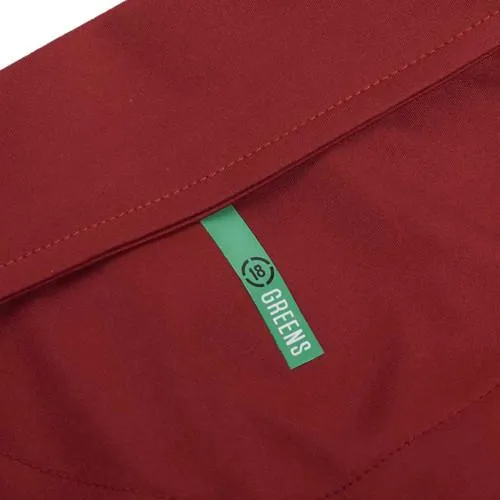 Drop Needle Polo-Deep Red