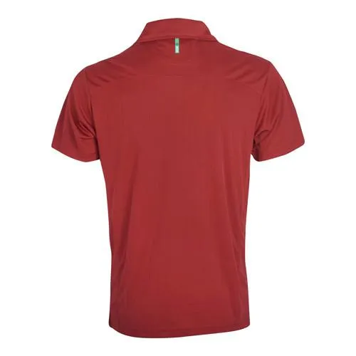 Drop Needle Polo-Deep Red