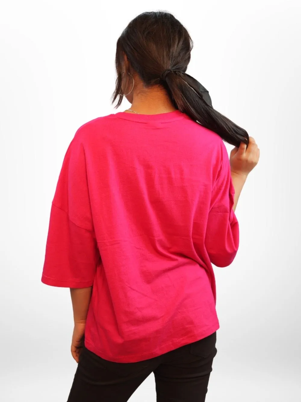 EXPECT NO MERCY Graphic Printed Womens Drop Shoulder T-shirt Legacy Boutiques Bangladesh