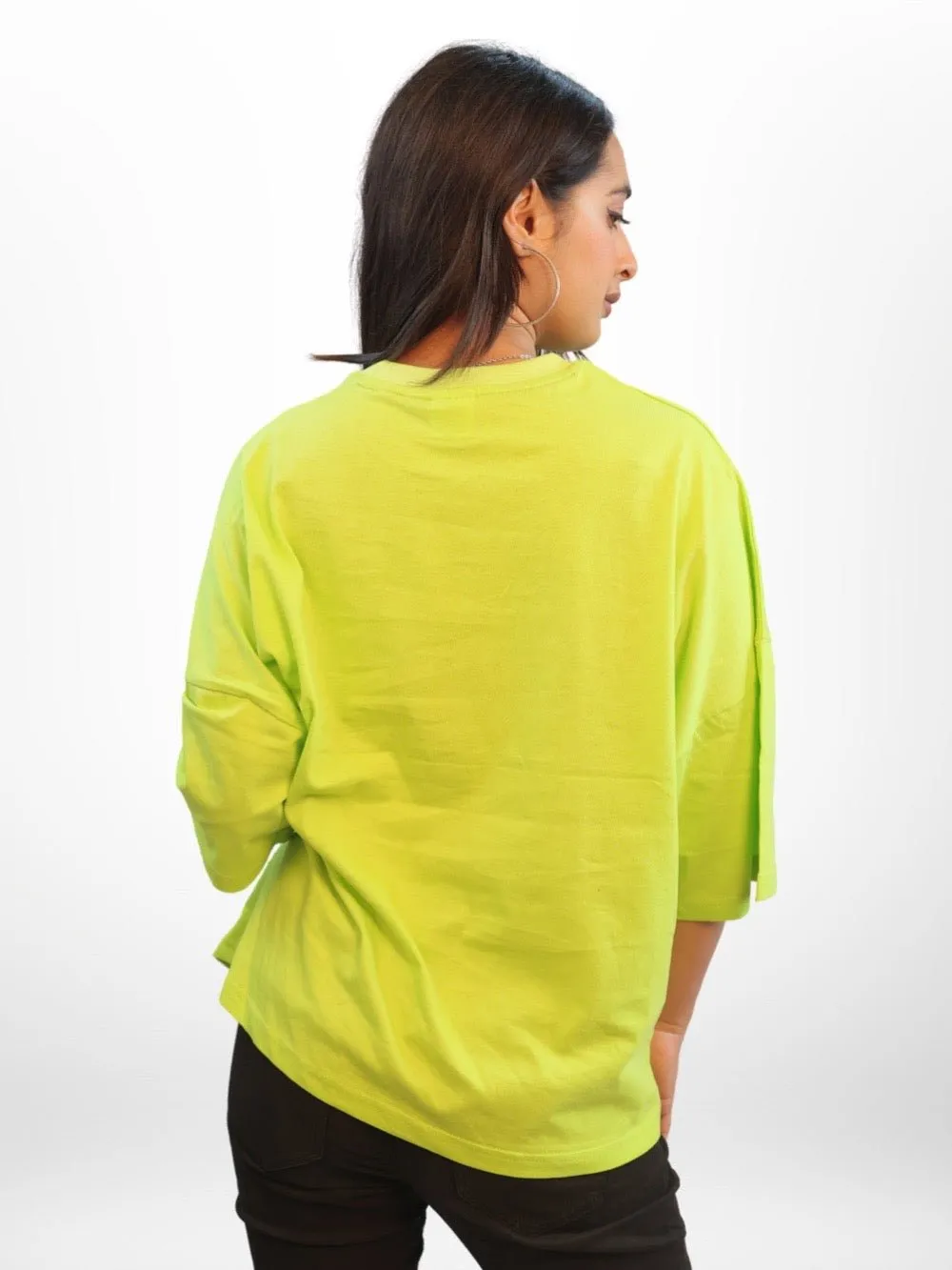 EXPECT NO MERCY Graphic Printed Womens Drop Shoulder T-shirt Legacy Boutiques Bangladesh