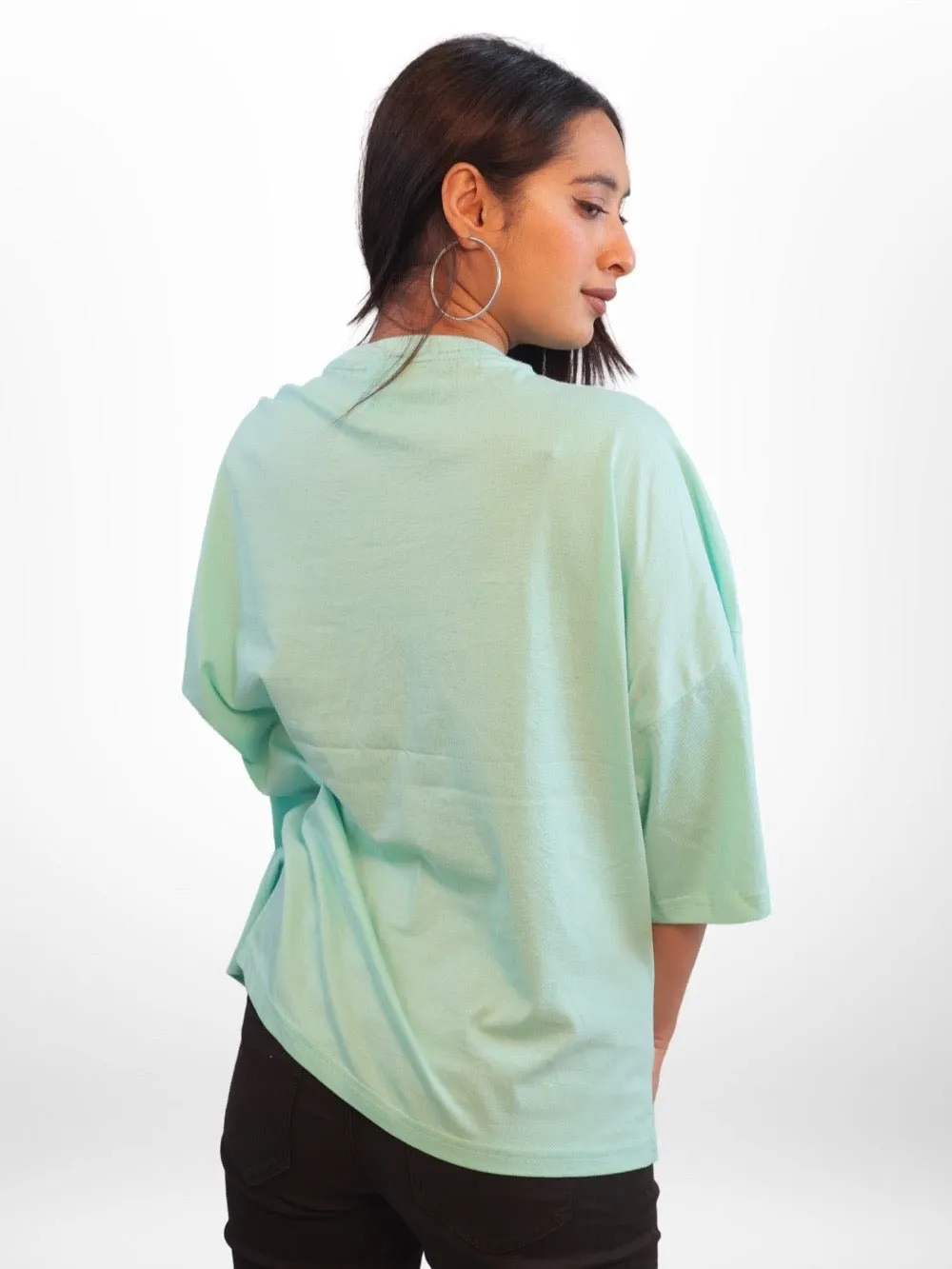 EXPECT NO MERCY Graphic Printed Womens Drop Shoulder T-shirt Legacy Boutiques Bangladesh