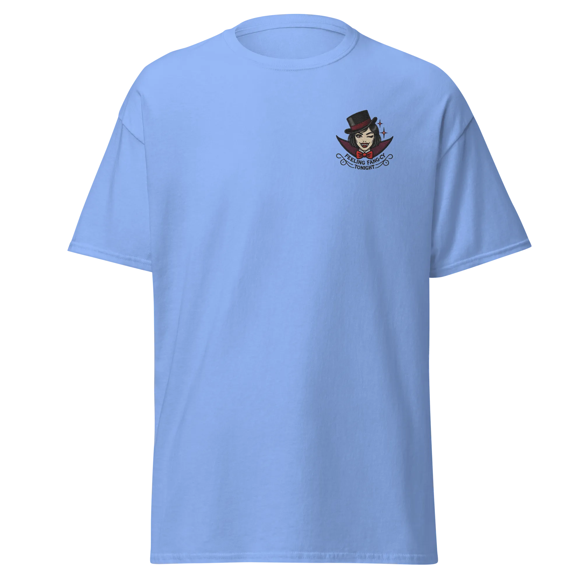 Feeling Fang-cy Tonight! - Halloween T-Shirt - Vampire Halloween T-Shirt