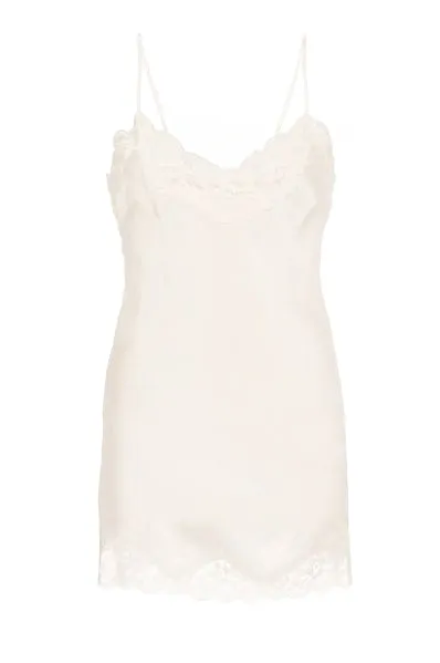 Floral Lace Silk Tunic Tobacco
