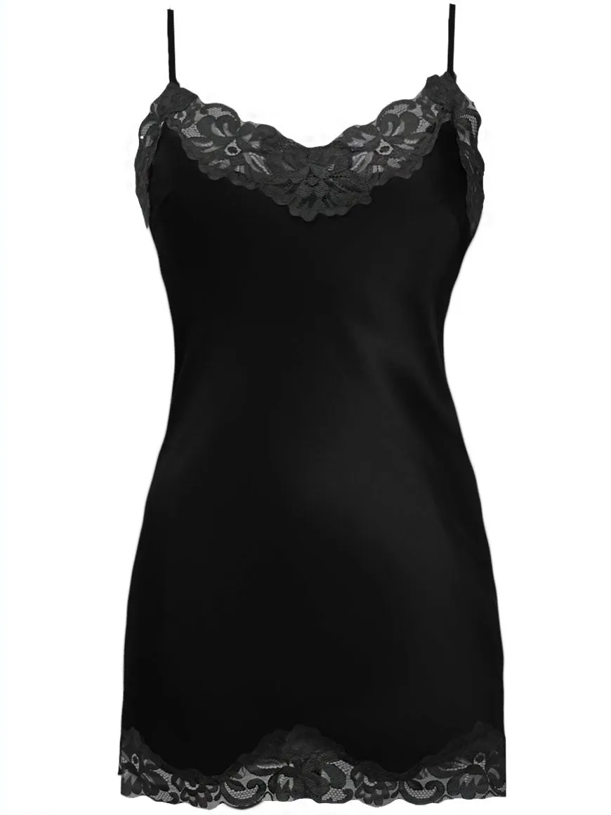 Floral Lace Silk Tunic Tobacco
