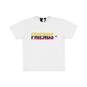 Giftngon - FRIENDS - COL T-SHIRT - WHITE