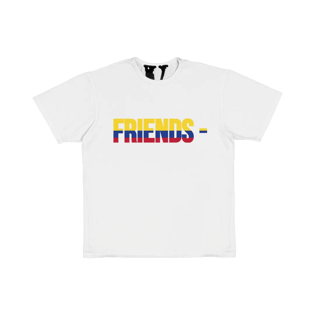 Giftngon - FRIENDS - COL T-SHIRT - WHITE