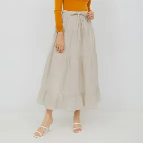 GRAPHIS Four Tiered Maxi Skirt