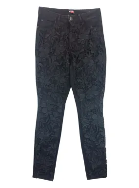 HIGH WAIST CROPPED PANTS