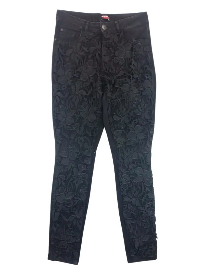 HIGH WAIST CROPPED PANTS
