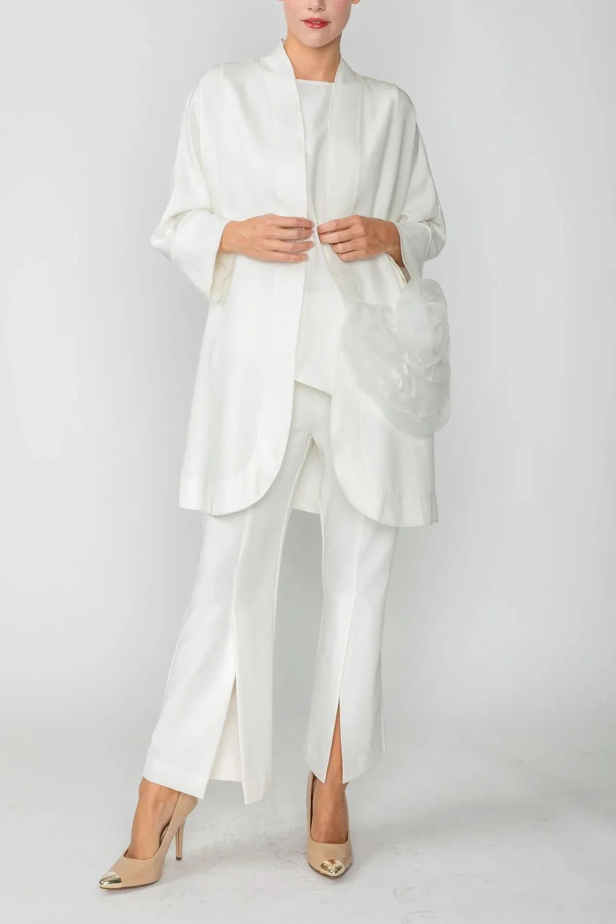 IC COLLECTION Jacket- 6130J- OFF-WHITE