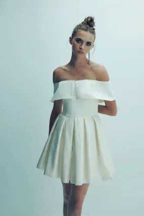 Ivy Mini Dress in Vanilla Ice