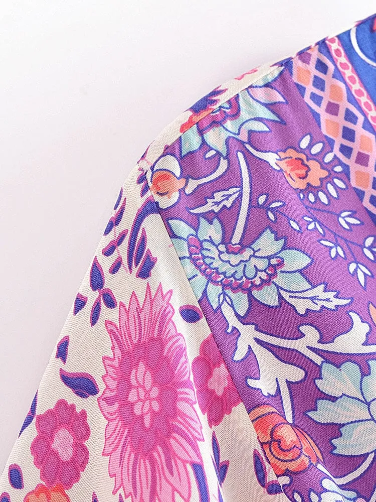 JESSIE Wrap Mini Dress
