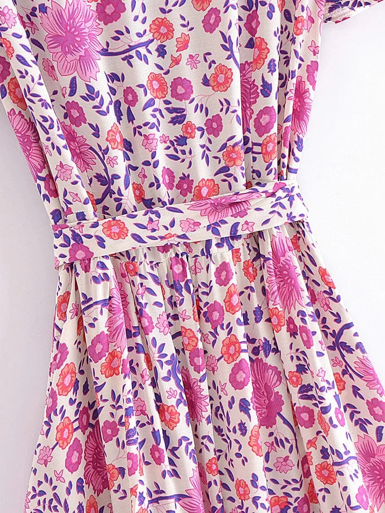 JESSIE Wrap Mini Dress