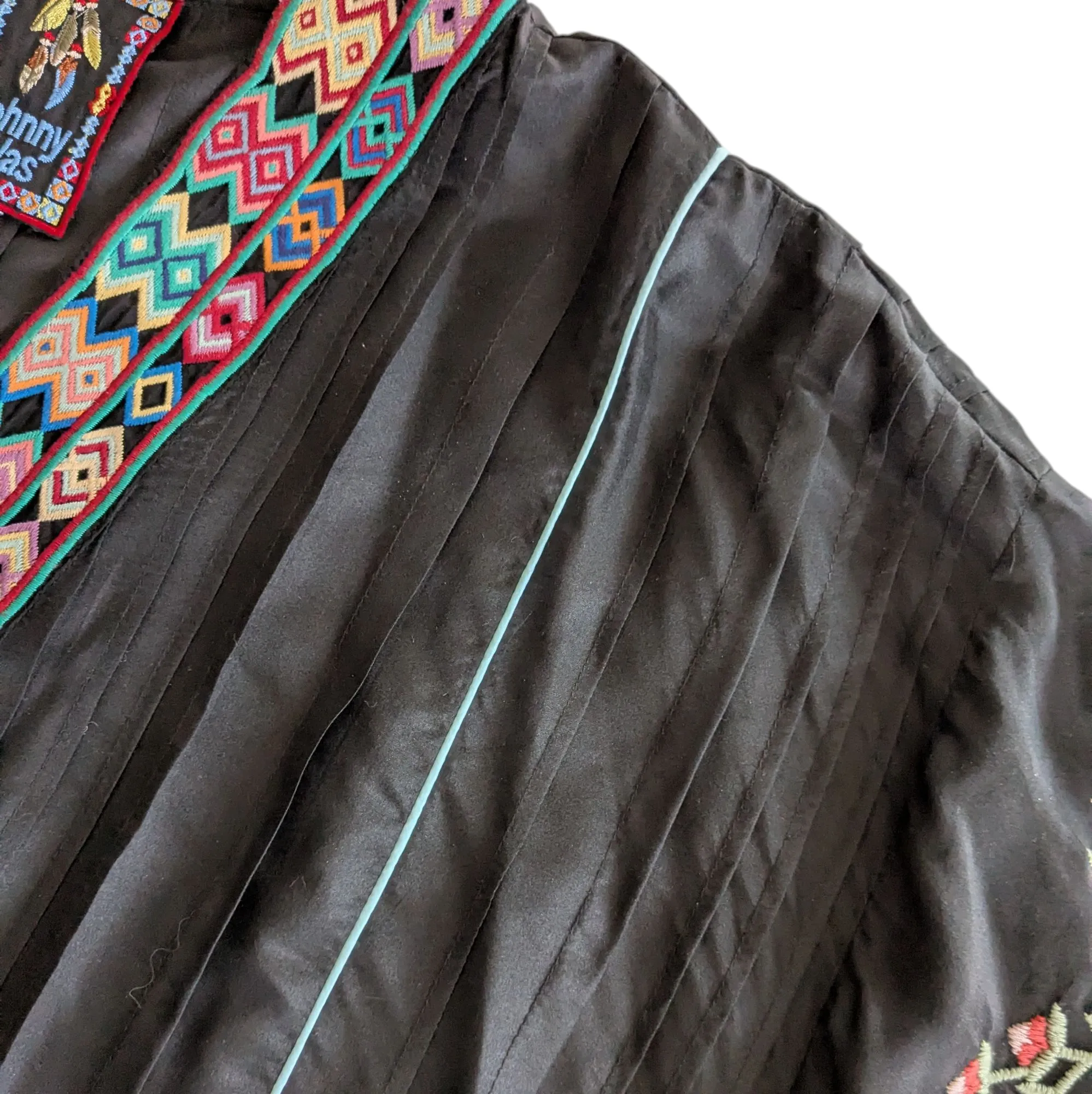 Johnny Was Eno Pintuck Kimono Size XL