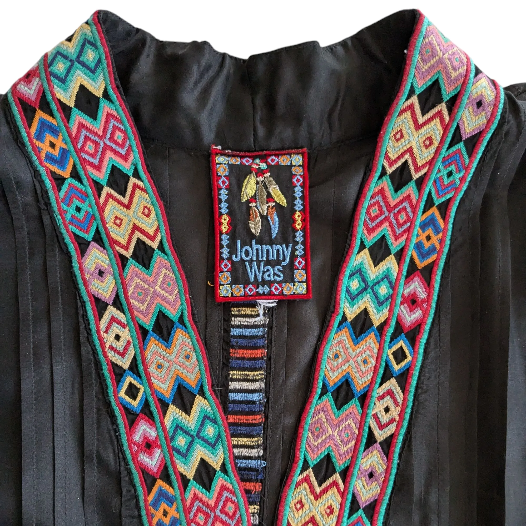Johnny Was Eno Pintuck Kimono Size XL