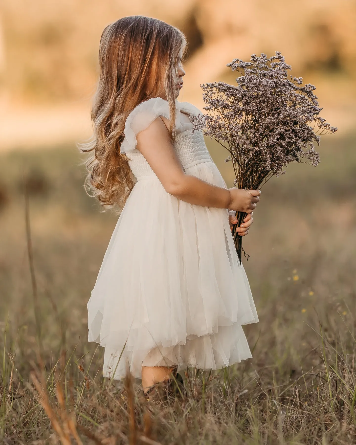 Juliet Dress (antique ivory tulle)