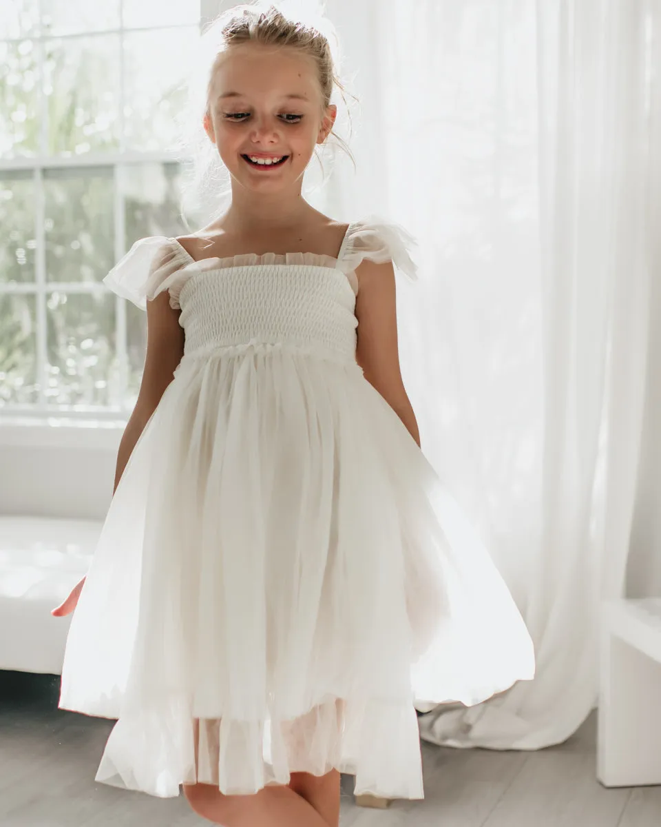 Juliet Dress (antique ivory tulle)