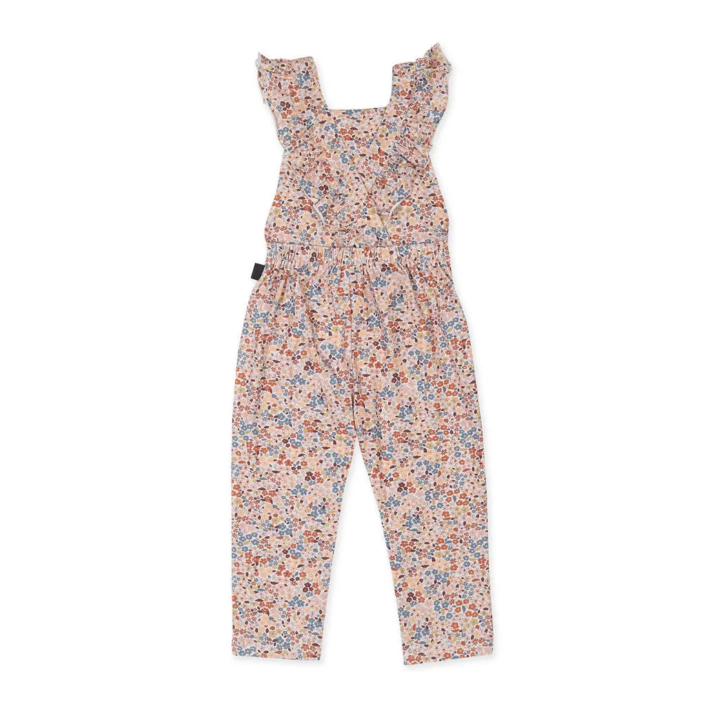 Kapow Bloom Ruffle Dungarees