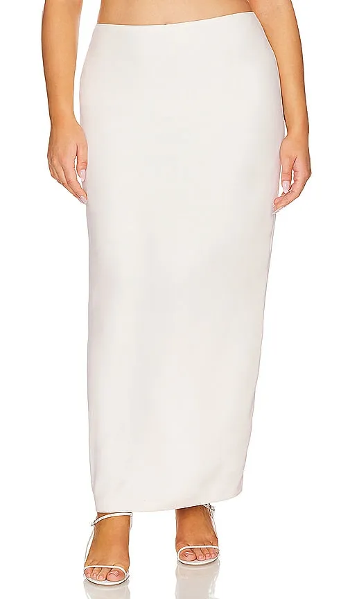 L'Academie by Marianna Katia Maxi Skirt in Ivory