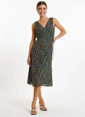 Lauriane Wrap Midi Dress