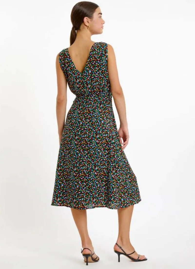 Lauriane Wrap Midi Dress